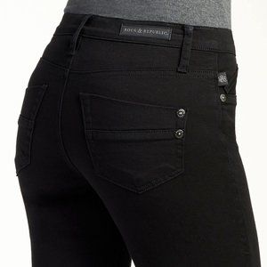 Women's Rock & Republic® Kashmiere Black Jean Leggings